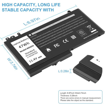 DELL Latitude M3510 - NGGX5 Genuine Original  Laptop Notebook Battery ( 1 Yr Warranty )