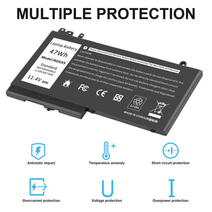 DELL Latitude E5550 - NGGX5 Genuine Original  Laptop Notebook Battery) ( 1 Yr Warranty )