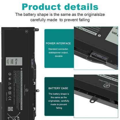 DELL Precision 15 3520 - VG93N Genuine Original  Laptop Notebook Battery ( 1 Yr Warranty )