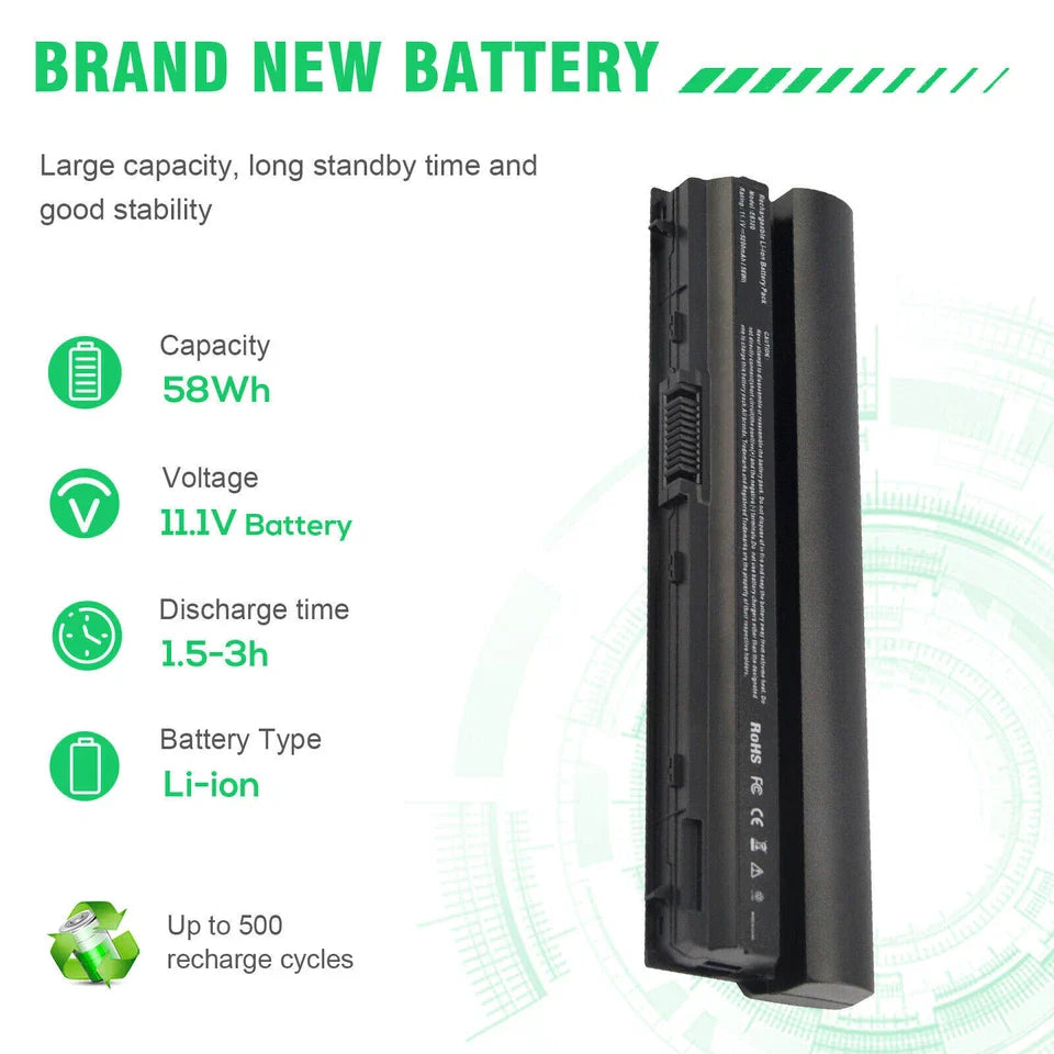 DELL Latitude E6320 - 6 Cell FRR0G Genuine Original  Laptop Notebook Battery( 1 Yr Warranty )