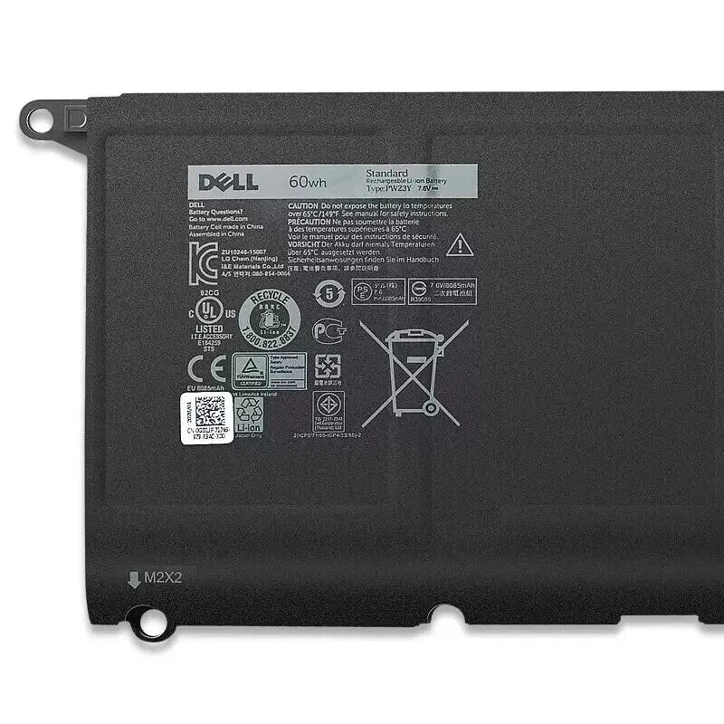 DELL XPS 13 9360 - PW23Y Genuine Original  Laptop Notebook Battery ( 1 Yr Warranty )