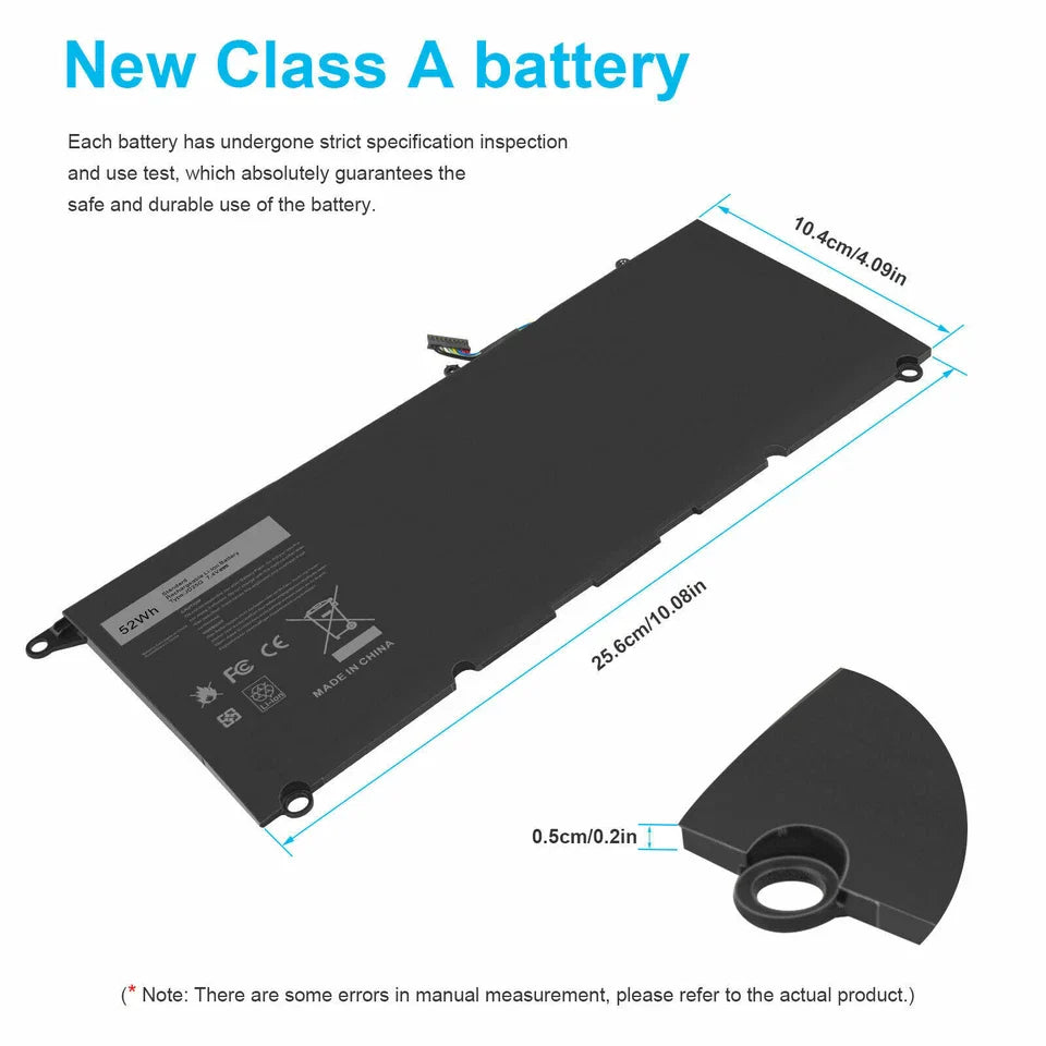 DELL 5K9CP 0N7T6 RWT1R P54G001 JHXPY53 - JD25G Genuine Original Laptop Notebook Battery ( 1 Yr Warranty )