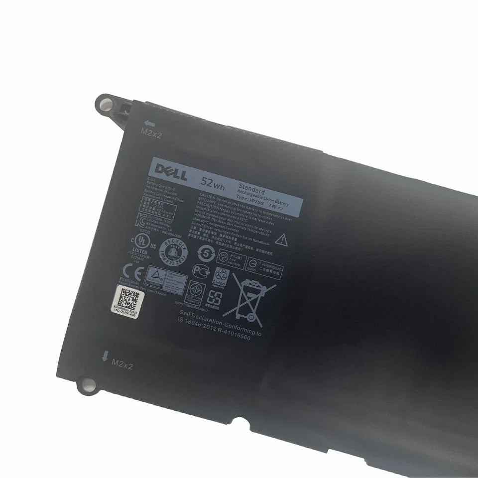 DELL 0DRRP DIN02 P54G JD25G 90V7W JHXPY - JD25G Genuine Original Laptop Notebook Battery ( 1 Yr Warranty )