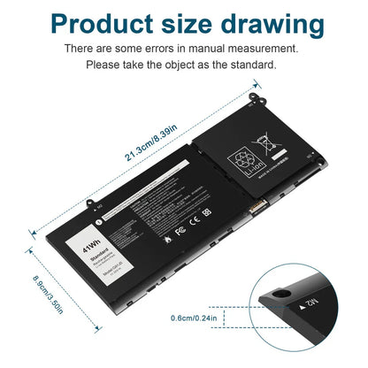 DELL Vostro 15 3525 - G91J0 Genuine Original  Laptop Notebook Battery ( 1 Yr Warranty )
