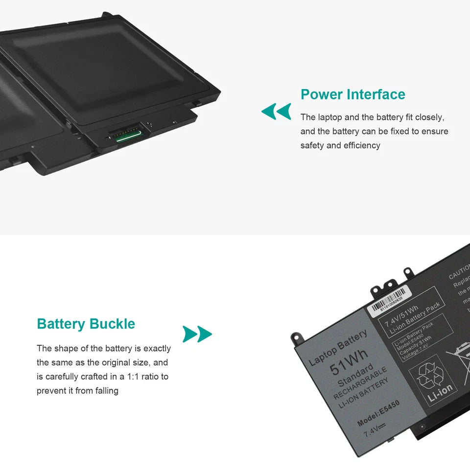 DELL PF59Y P37F001 GMT4T - G5M10 Genuine Original Laptop Notebook Battery ( 1 Yr Warranty )