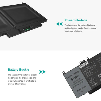 DELL G5mi0 G5m1o P48F001 VMKXM 7FR5J - G5M10 Genuine Original Laptop Notebook Battery ( 1 Yr Warranty )