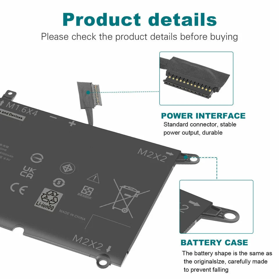 DELL Inspiron 5390 - DXGH8 Genuine Original  Laptop Notebook Battery ( 1 Yr Warranty )