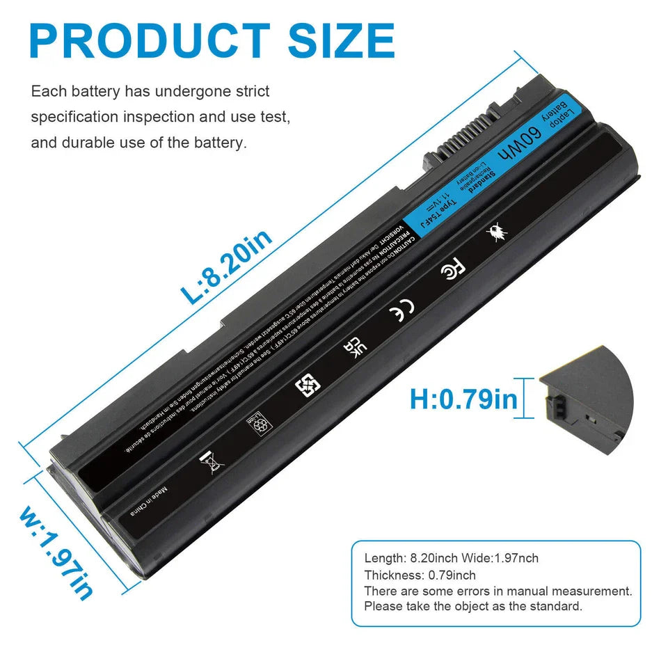 DELL Inspiron 5520 - 6 Cell 8858X Genuine Original Laptop Notebook Battery ( 1 Yr Warranty )