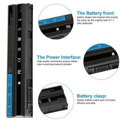 DELL Inspiron 5520 - 6 Cell 8858X Genuine Original Laptop Notebook Battery ( 1 Yr Warranty )