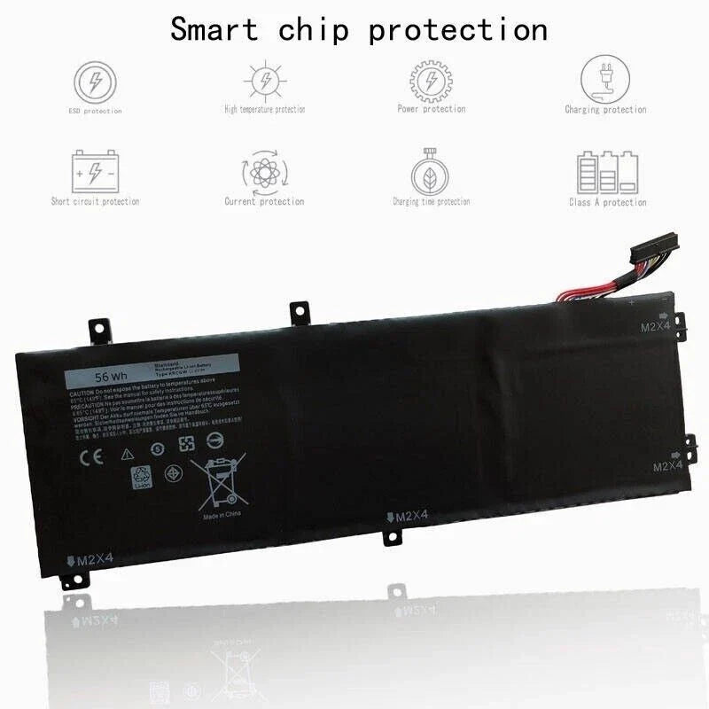 DELL T453X 4GVGH P56F 1P6KD RRCGW 01P6KD – RRCGW Genuine Original Laptop Notebook Battery ( 1 Yr Warranty )