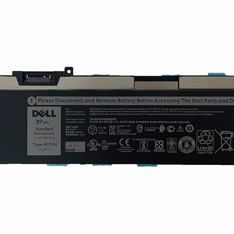 DELL Precision 7730 – NYFJH Genuine Original Laptop Notebook Battery ( 1 Yr Warranty )