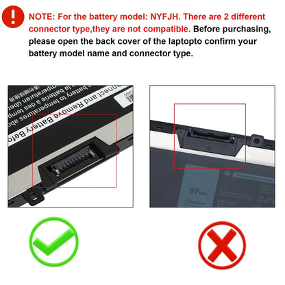 DELL Precision 7540 – NYFJH Genuine Original Laptop Notebook Battery ( 1 Yr Warranty )