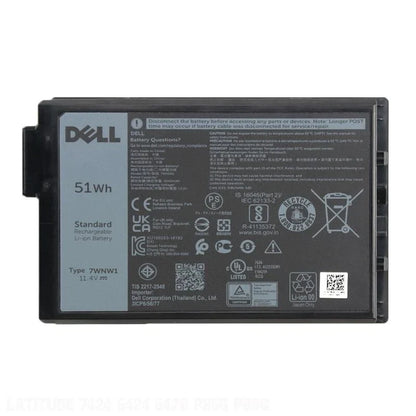 DELL Latitude 5424 RUGGED - 7WNW1 Genuine Original Laptop Notebook Battery ( 1 Yr Warranty )