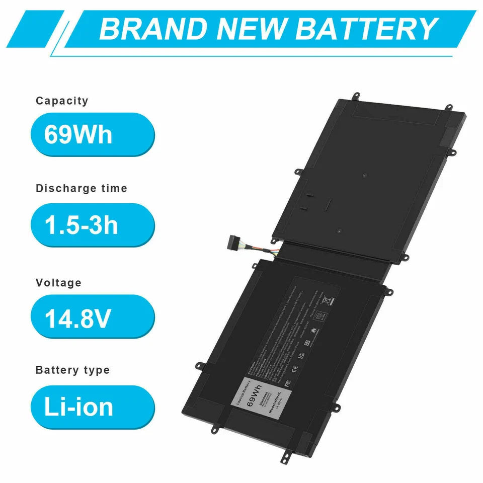 DELL XPS 18 1810 - 4DV4C Genuine Original Laptop Notebook Battery ( 1 Yr Warranty )