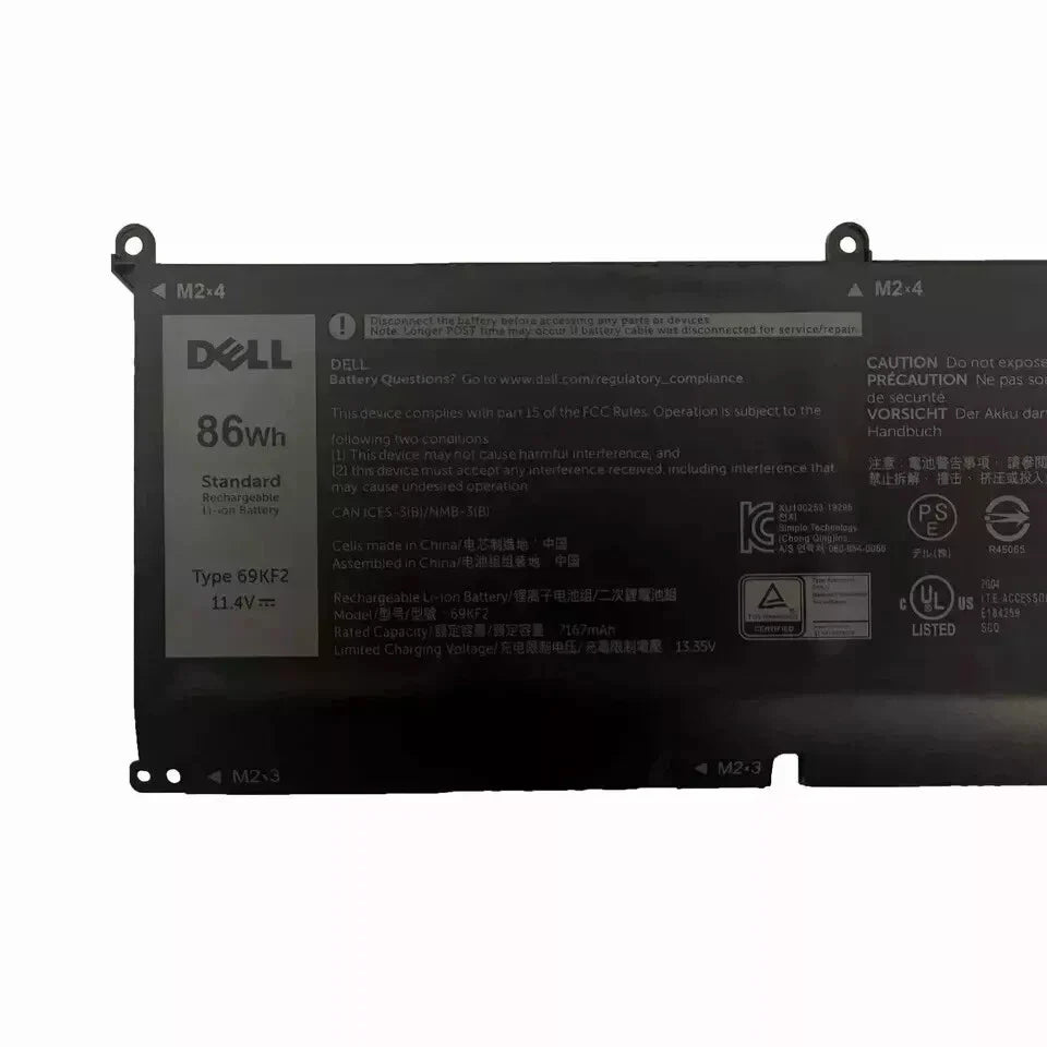 DELL G15 5520 - 69KF2 Genuine Original  Laptop Notebook Battery ( 1 Yr Warranty )