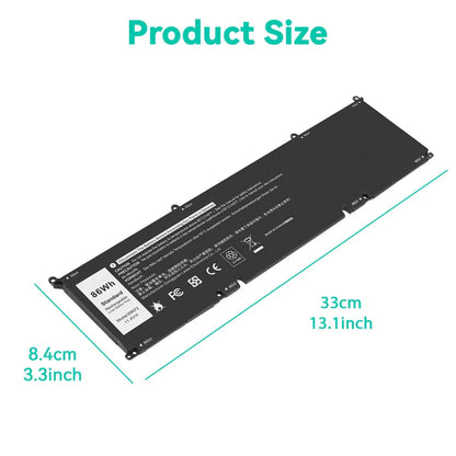 DELL Inspiron 16 7635 2 in 1 - 69KF2 Genuine Original  Laptop Notebook Battery ( 1 Yr Warranty )