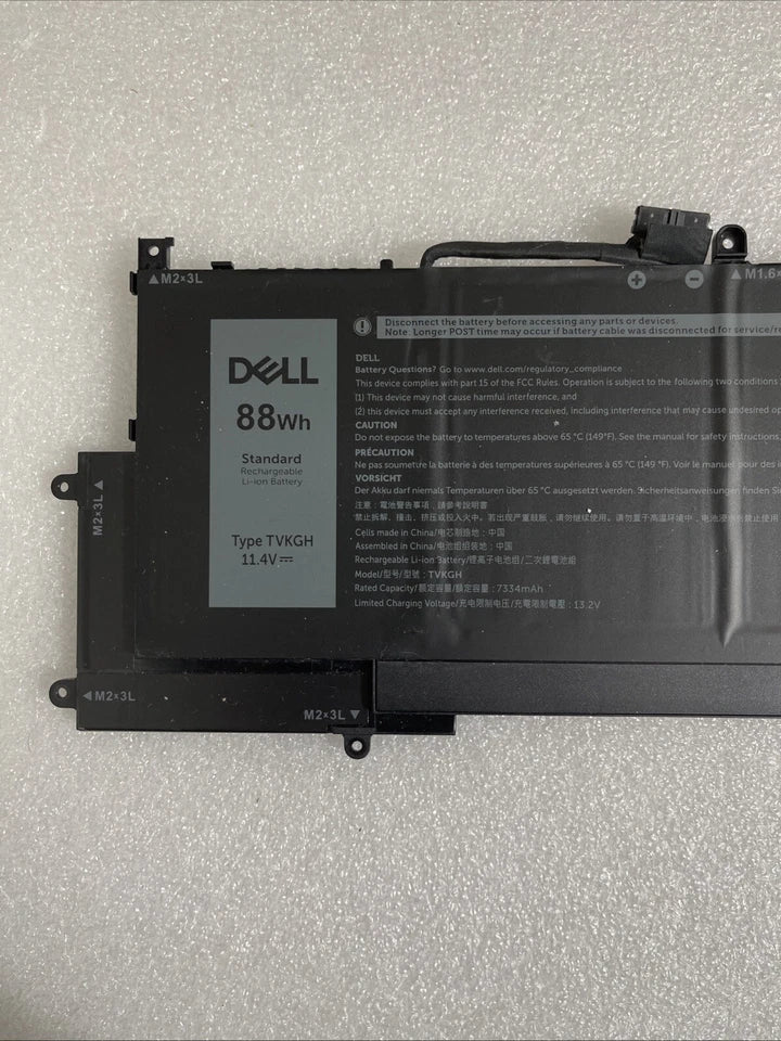 DELL LATITUDE 15 9520 - TVKGH Genuine Original Laptop Notebook Battery( 1 Yr Warranty )