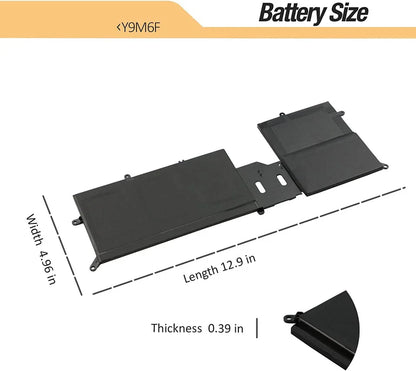 DELL Alienware M15 R2 - Y9M6F Genuine Original Laptop Notebook Battery ( 1 Yr Warranty )
