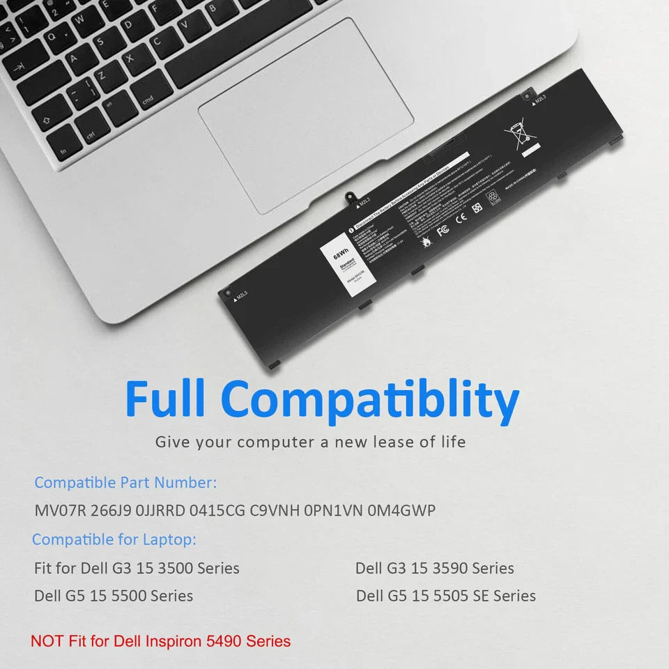 DELL G3 3779 – MV07R Genuine Original Laptop Notebook Battery ( 1 Yr Warranty )