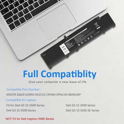 DELL G3 3779 – MV07R Genuine Original Laptop Notebook Battery ( 1 Yr Warranty )