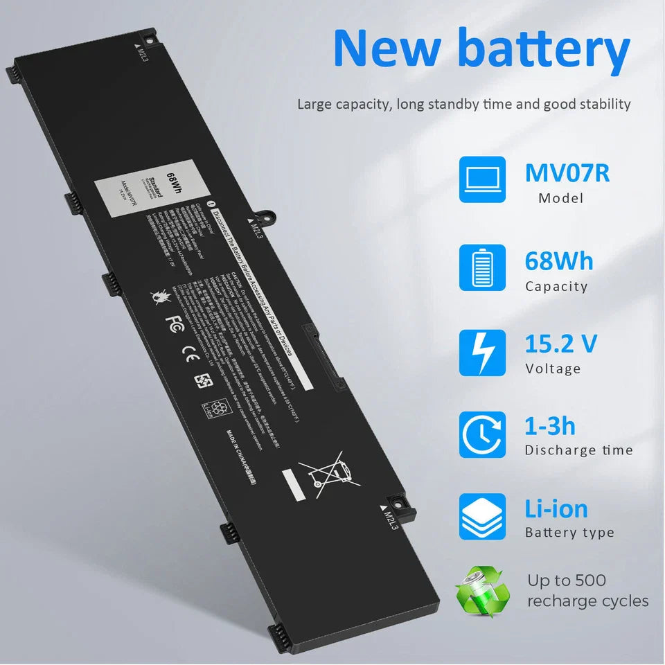 DELL INSPIRON 5591 – MV07R Genuine Original Laptop Notebook Battery ( 1 Yr Warranty )