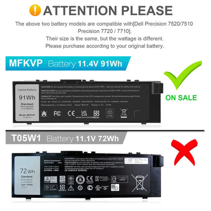DELL MFKVP – MFKVP Genuine Original Laptop Notebook Battery( 1 Yr Warranty )