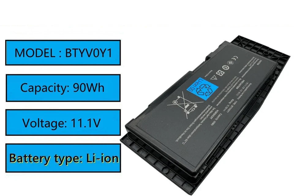 DELL Alienware M17X - BTYVOY1 Genuine Original Laptop Notebook Battery ( 1 Yr Warranty )