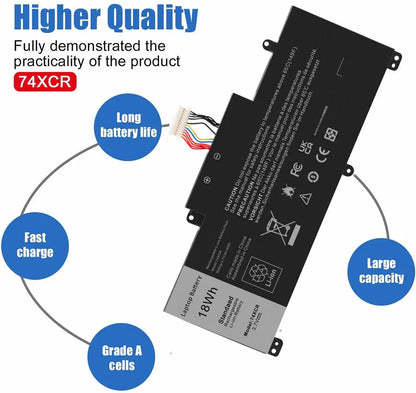 DELL Venue 8 Pro 5830 T01D - 74XCR Genuine Original Laptop Notebook Battery ( 1 Yr Warranty )