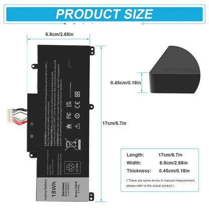 DELL Venue 8 Pro 5830 T01D - 74XCR Genuine Original Laptop Notebook Battery ( 1 Yr Warranty )