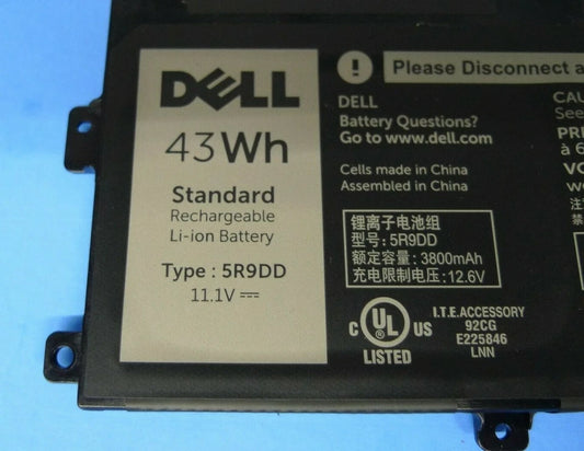 DELL 5R9DD - 5R9DD Genuine Original Laptop Notebook Battery (1 Yr Warranty)