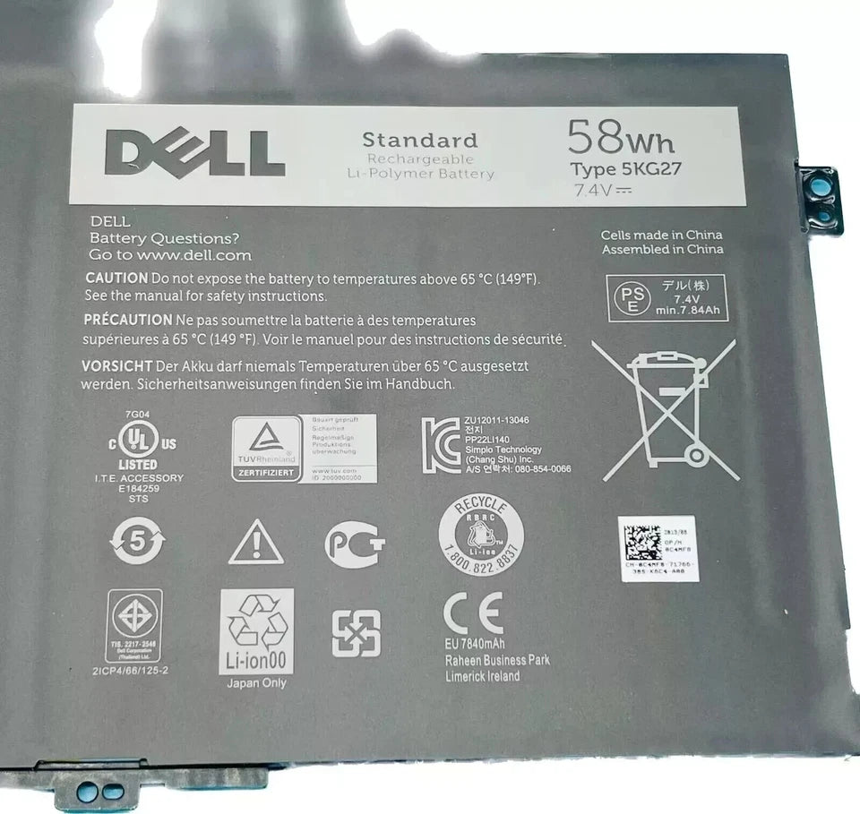 DELL 5KG27 - 5KG27 Genuine Original Laptop Notebook Battery (1 Yr Warranty)