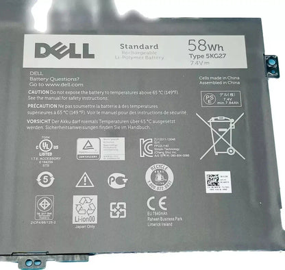 DELL Inspiron 14HD 1608T - 5KG27 Genuine Original Laptop Notebook Battery ( 1 Yr Warranty )