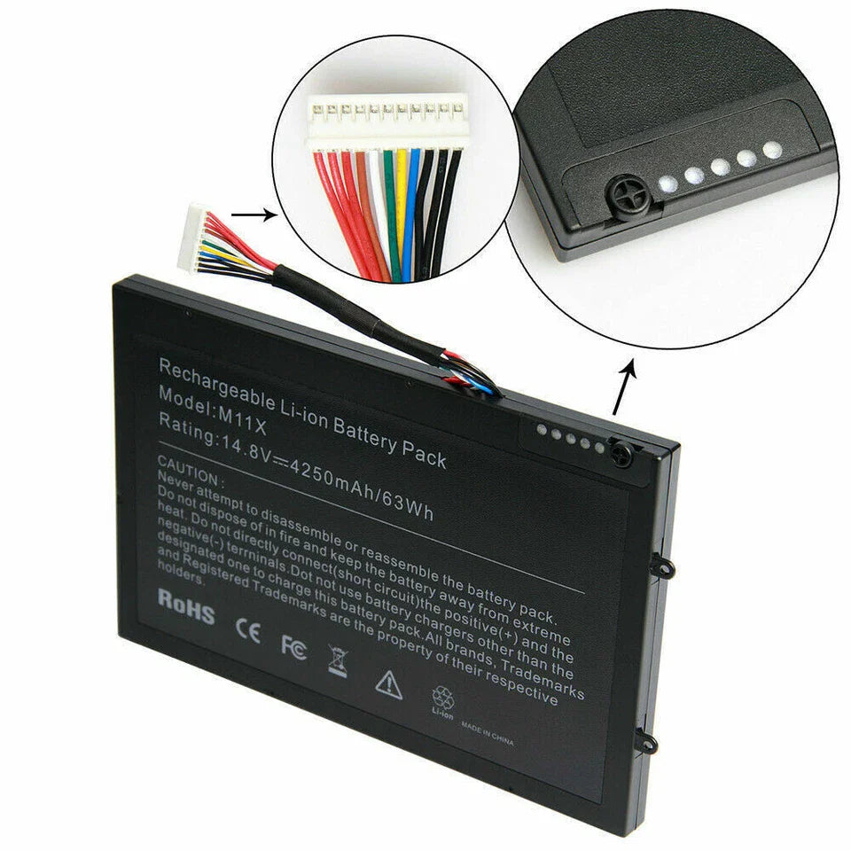 DELL Alienware P06T002 - PT6V8 Genuine Original Laptop Notebook Battery ( 1 Yr Warranty )