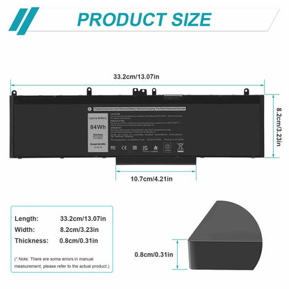 DELL PRECISION 15 3510 - WJ5R2 Genuine Original Laptop Notebook Battery ( 1 Yr Warranty )