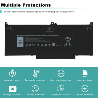 DELL Latitude 5310 2 in 1 - MXV9V Genuine Original  Laptop Notebook Battery ( 1 Yr Warranty )