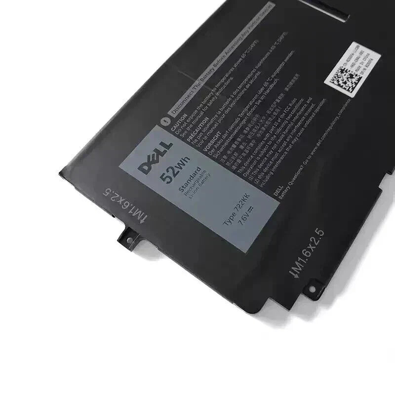 DELL XPS 13 9310 - 722KK Genuine Original Laptop Notebook Battery ( 1 Yr Warranty )