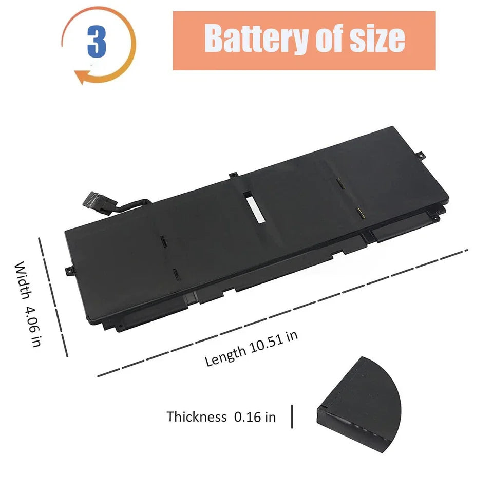 DELL XPS 13 9300 2020 - 722KK Genuine Original Laptop Notebook Battery ( 1 Yr Warranty )