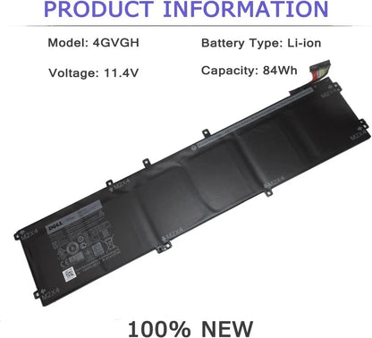 DELL XPS 15 9550
 – 4GVGH Genuine Original Laptop Notebook Battery( 1 Yr Warranty )