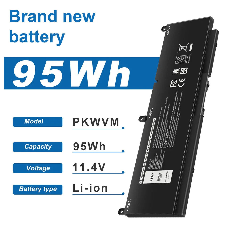 DELL Precision 17 7760 – PKWVM Genuine Original Laptop Notebook Battery ( 1 Yr Warranty )