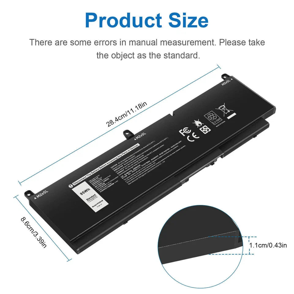 DELL Precision 15 7550 – PKWVM Genuine Original Laptop Notebook Battery ( 1 Yr Warranty )