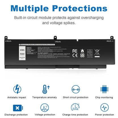 DELL Precision 15 7550 – PKWVM Genuine Original Laptop Notebook Battery ( 1 Yr Warranty )