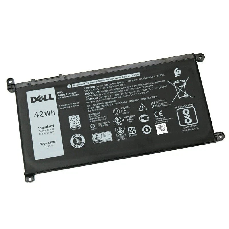 DELL CHROMEBOOK 3189 - 51KD7 Genuine Original Laptop Notebook Battery ( 1 Yr Warranty )