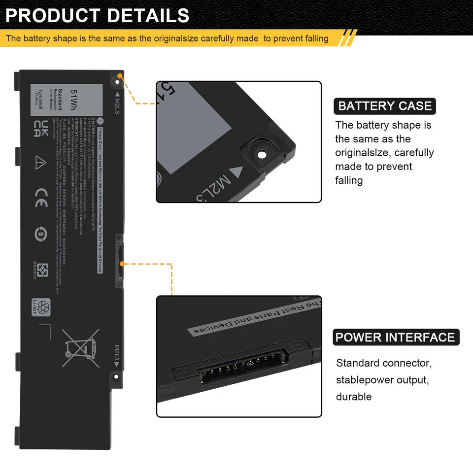 DELL G3 3790 - 266J9 Genuine Original  Laptop Notebook Battery ( 1 Yr Warranty )