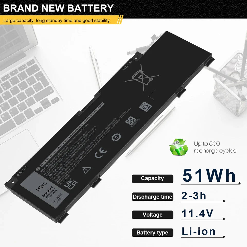 DELL G3 3700 - 266J9 Genuine Original  Laptop Notebook Battery ( 1 Yr Warranty )