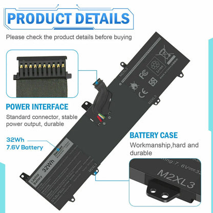 DELL Inspiron 11 3157 - 0JV6J Genuine Original Laptop Notebook Battery ( 1 Yr Warranty )