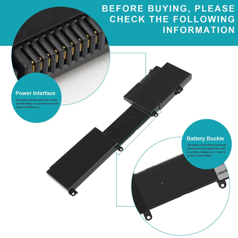 DELL P35G - 2NJNF Genuine Original Laptop Notebook Battery ( 1 Yr Warranty )