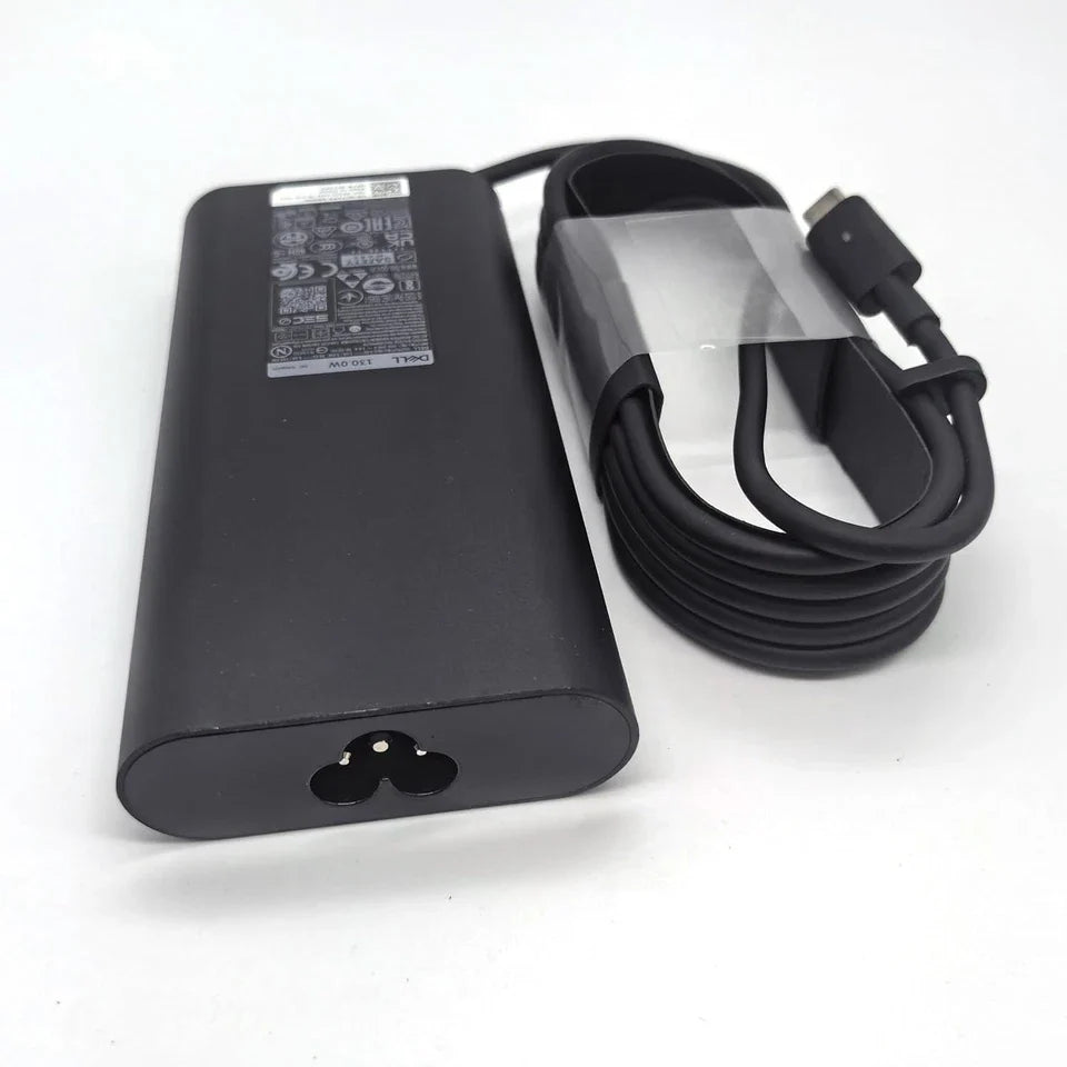 Dell Original 130W USB-C AC Adapter Laptop Charger ( Type - C ) ( 1 Yr Warranty ) D/PN : 0M0H25