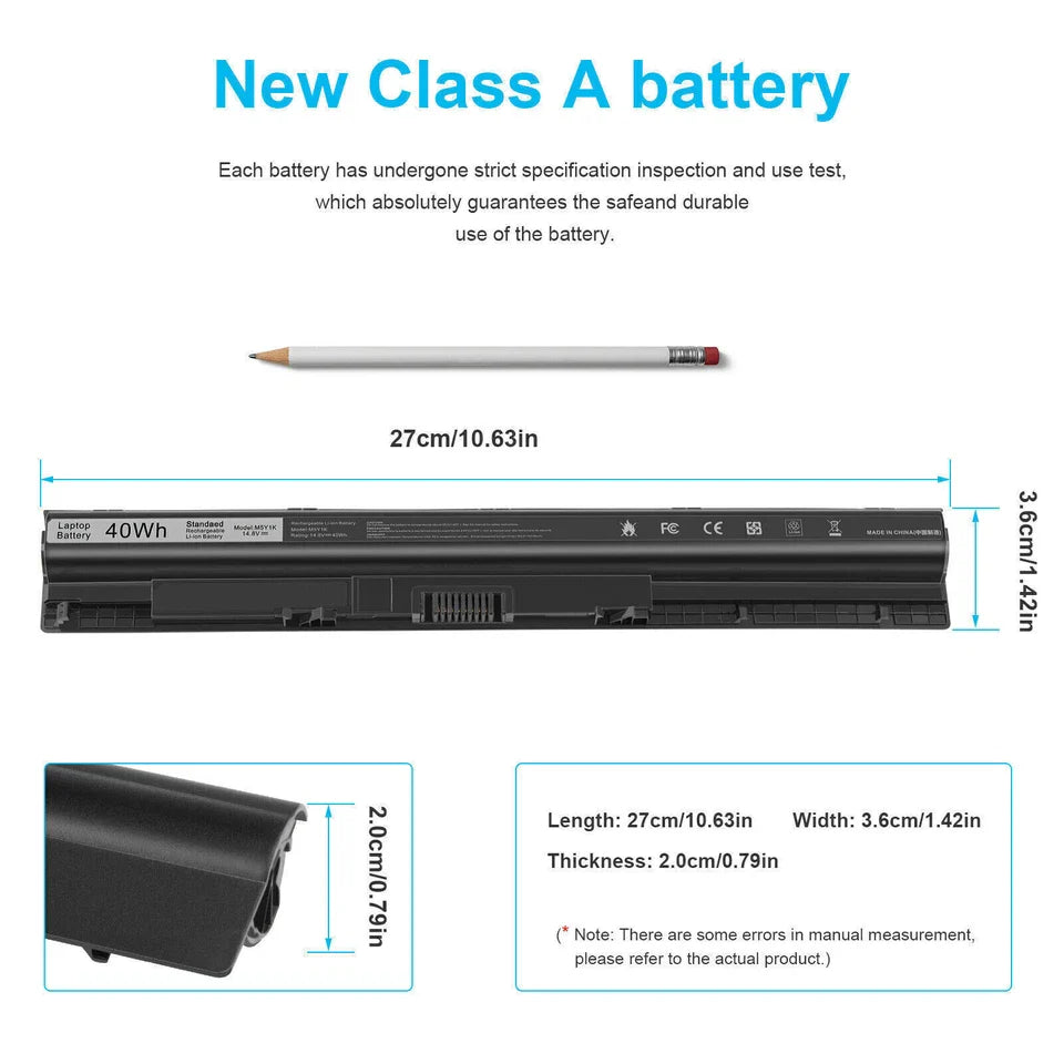 DELL Vostro 15 3558 - M5Y1K Genuine Original Laptop Notebook Battery ( 1 Yr Warranty )