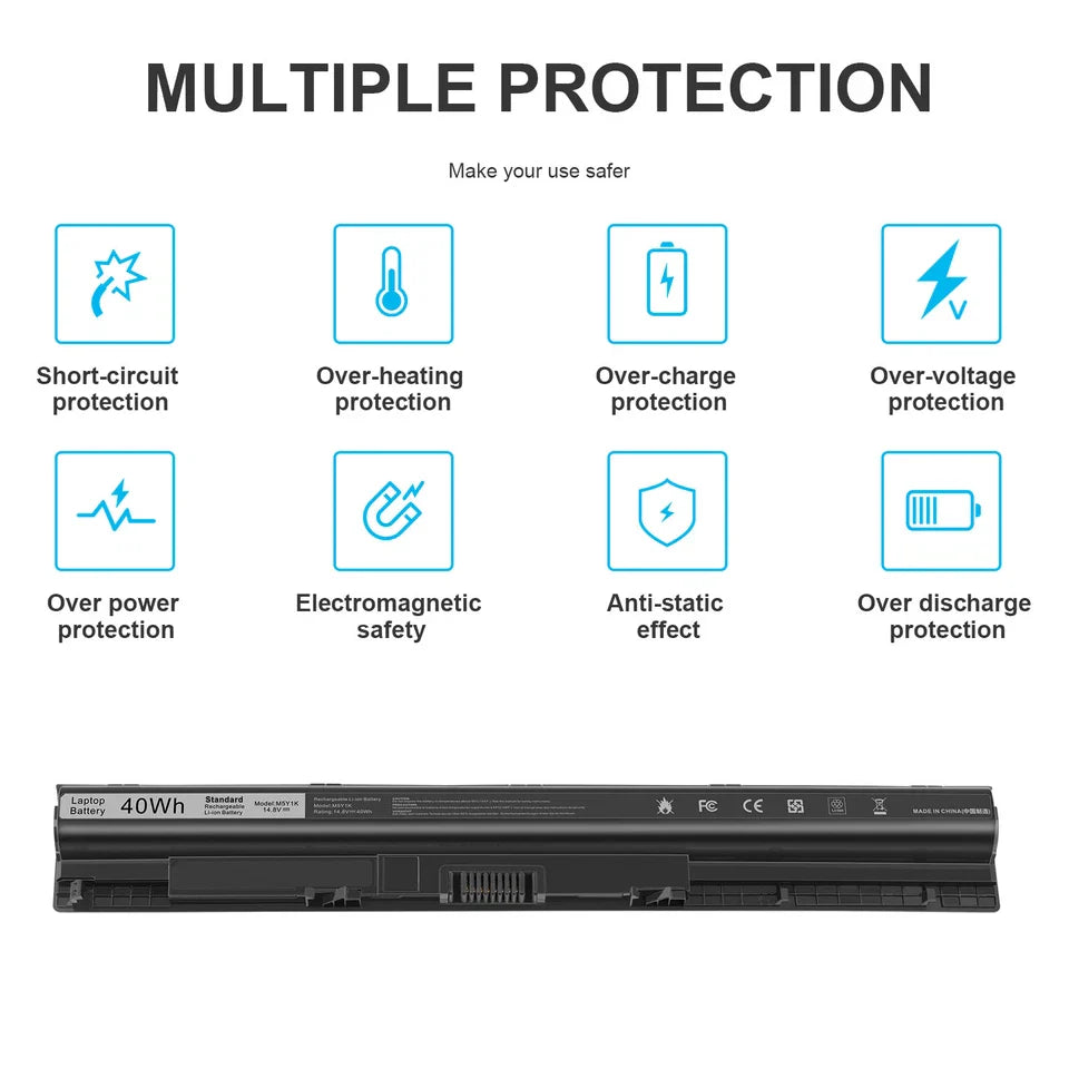 DELL Inspiron N5559 - M5Y1K Genuine Original Laptop Notebook Battery ( 1 Yr Warranty )