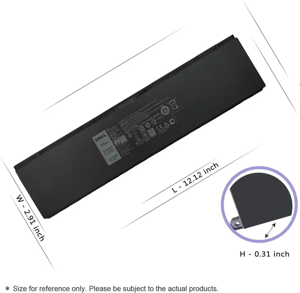 DELL Latitude E7250 - 3RNFD Genuine Original Laptop Notebook Battery ( 1 Yr Warranty )